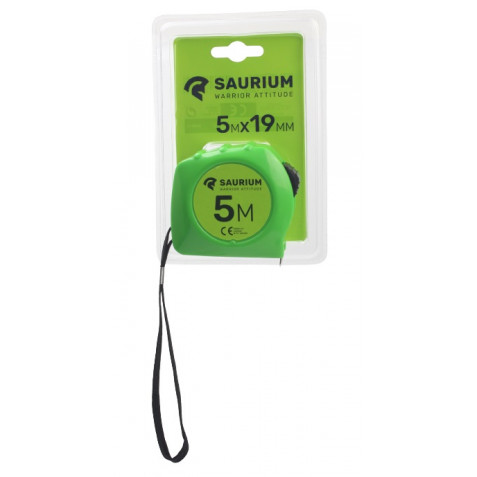 FLEXOMETRO, 5 Mtrs.X 19 mm. SAURIUM
