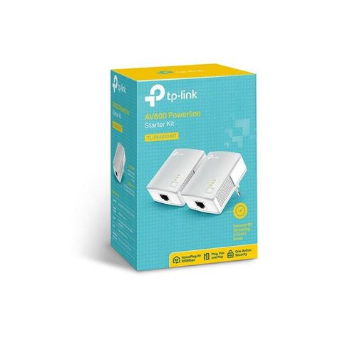 PLC / POWERLINE TL-PA411KIT 600MBPS | 300MTROS | RJ45 TP-LINK - TL-PA411 KIT-1