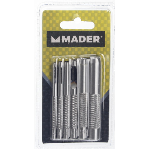 JUEGO 5 PCS SACABOCADOS MADER