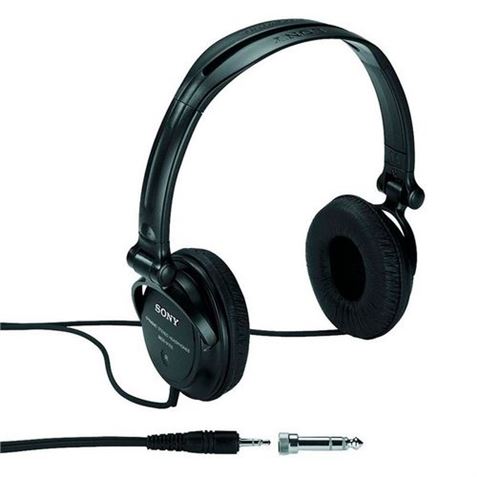AURICULARES ESTEREO DIADEMA DJ ESTUDIO NEGRO SONY - MDRV150-1 AURICULARES ESTEREO DIADEMA DJ ESTUDIO NEGRO SONY - MDRV150-1