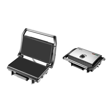 SANDWICHERA INOX PLACA LISA 1500W TEMPERATURA REGULABLE MUVIP - MV0251