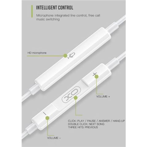 AURICULAR EP13 LIGHTNING BLANCO XO - EP13-3