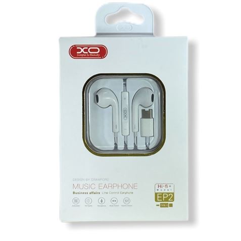 AURICULAR EP2 TIPO C BLANCO XO - XOEP2WH-5