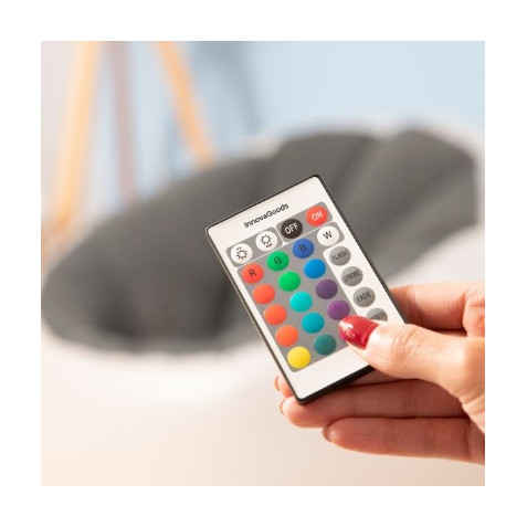 ASIENTO HINCHABLE LED CON MANDO A...