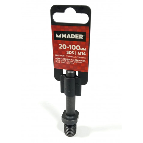 ADAPTADOR SDS PARA SIERRA CORONA M14X100MM MADER