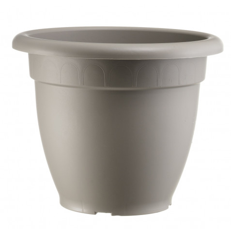 MACETA CAMPANA DIAMETRO 35CM TAUPE ARTPLAST