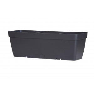 MACETA RECTANGULAR 50CM ANTRACITA CON...