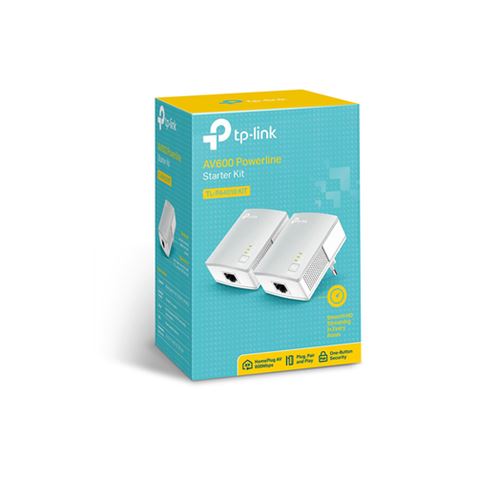 KIT DE NANO ADAPTADORES POWERLINE TP-LINK ETHERNET AV600 (TL-PA4010) - TL-PA4010-1