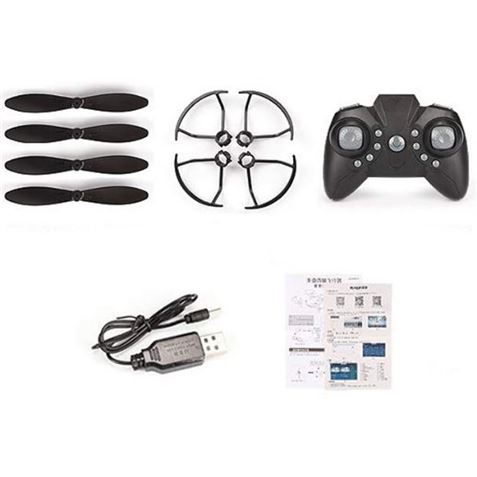 MINI DRONE F606 NEGRO - 53351-2