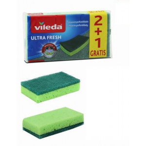 PACK 3 ESPONJAS CON ESTROPAJO NO RAYA...