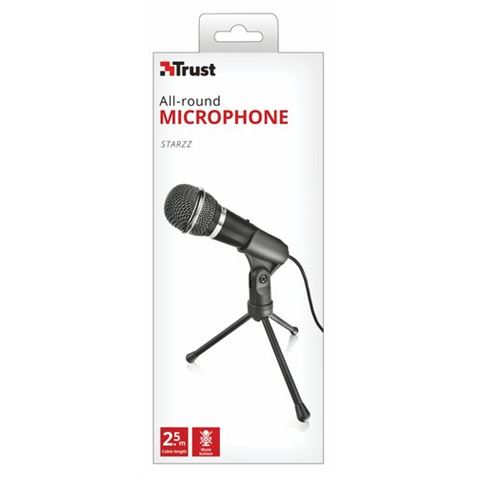 MICROFONO STARZZ CON TRIPODE TRUST - 21671-3
