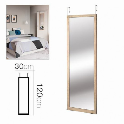 ESPEJO PARA PUERTA MADERA 30X120...
