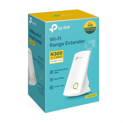 EXTENSOR DE COBERTURA WI-FI A 300 MBPS TL-WA854RE TP-LINK - TL-WA854RE-3
