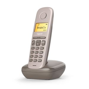 TELÉFONO DECT GIGASET A170 MARRON | LCD 1.5" | FUNCION ALARMA - 954331-1