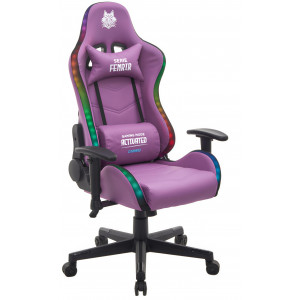 SILLA GAMING RGB SERIE FENRIR VIOLETA...
