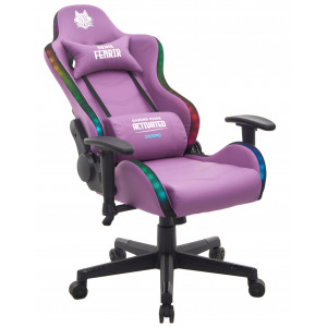 SILLA GAMING RGB SERIE FENRIR VIOLETA...