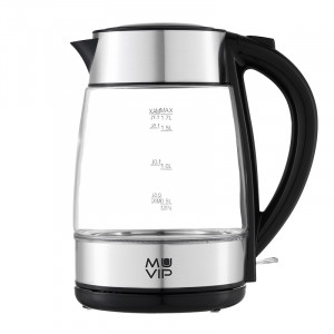 HERVIDOR DE AGUA CRISTAL INOX 1.7...
