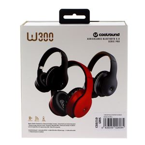 AURICULAR SERIE PRO W300 BLUETOOTH ROJO COOLSOUND - W300-4