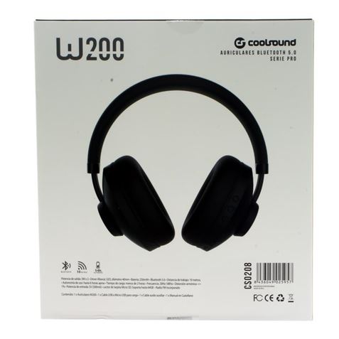 AURICULAR SERIE PRO W200 BLUETOOTH COOLSOUND - CS0208-6 AURICULAR SERIE PRO W200 BLUETOOTH COOLSOUND - CS0208-6