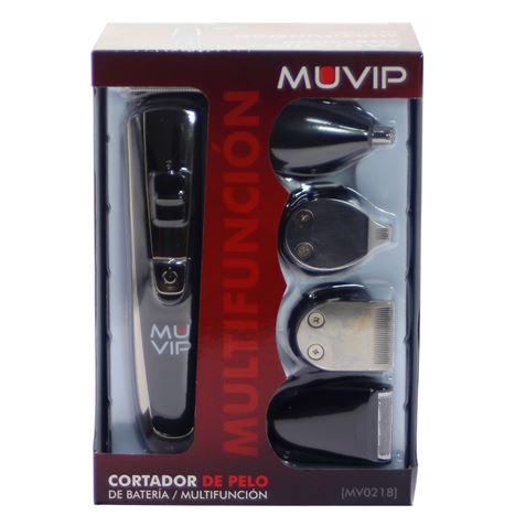 CORTADOR DE PELO BATERIA MULTIFUNCIÓN MUVIP - MV0218-3 CORTADOR DE PELO BATERIA MULTIFUNCIÓN MUVIP - MV0218-3