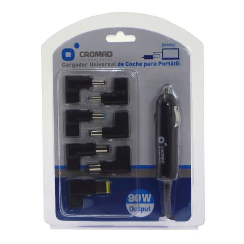 CARGADOR UNIVERSAL COCHE 90W CROMAD - CR0986-3