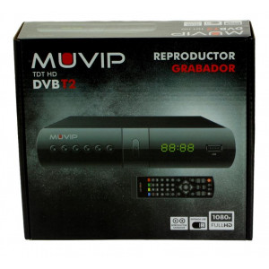 TDT HD REPRODUCTOR-GRABADOR DVB-T2 MUVIP
