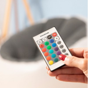 ASIENTO HINCHABLE LED CON MANDO A...