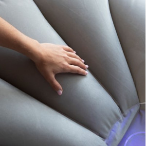 ASIENTO HINCHABLE LED CON MANDO A...