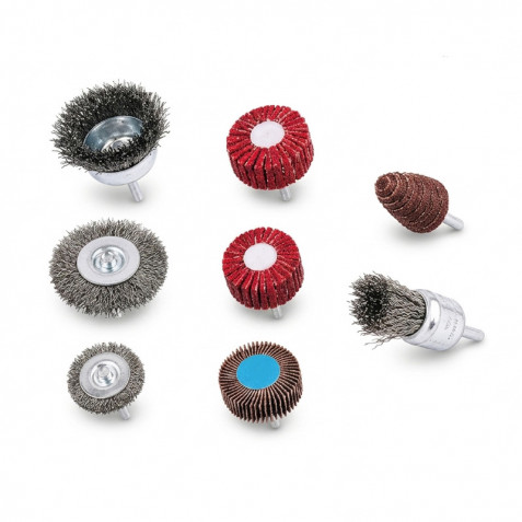 JUEGO DE CEPILLOS DE ALAMBRE 8PCS BLIM