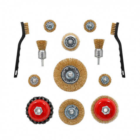 JUEGO DE CEPILLOS DE ALAMBRE 13PCS BLIM