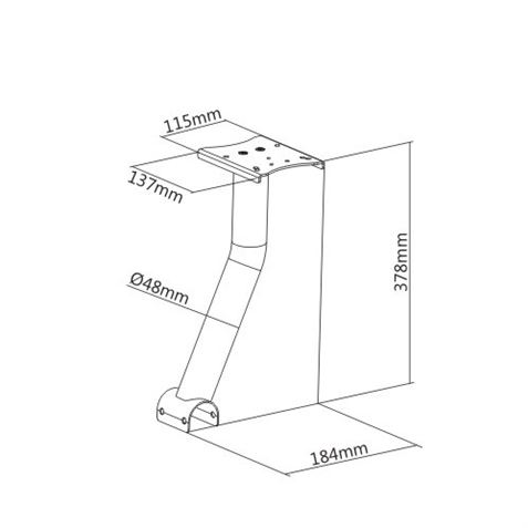 ACCESORIO PARA PALANCA DE CAMBIOS RACING SIMULATOR COCKPIT SEAT PRO R3 CROM - CR0947-2
