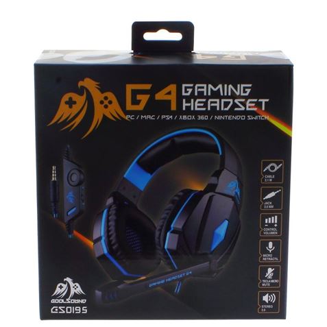 AURICULAR GAMING G4 | XBOX | PS4 | SWITCH | PC | COOLSOUND - CS0195-5