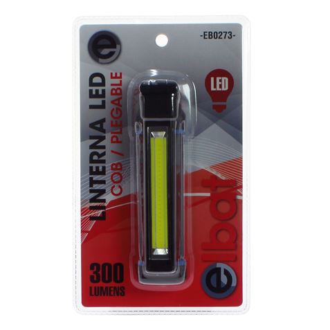 LINTERNA LED COB 3W 300LM PLEGABLE ELBAT - EB0273-5