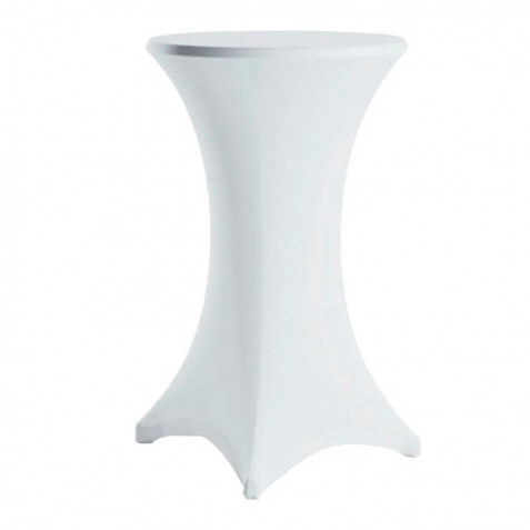 FUNDA PARA MESA DE COCTEL 110X80 BLANCA SUNGARDEN