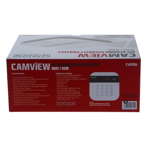 KIT ALARMA SECURITY PROTECT WIFI/GSM CAMVIEW - CV0156-4