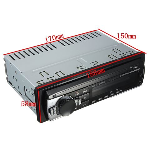 RADIO FM MP3 BLUETOOTH USB 60W COCHE - 51035-4 RADIO FM MP3 BLUETOOTH USB 60W COCHE - 51035-4