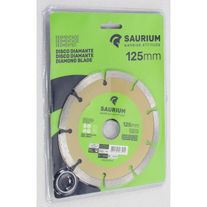 DISCO DIAMANTE SEGMENTADO 125MM SAURIUM