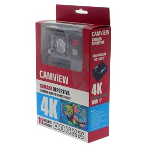 CAMARA DEPORTIVA 4K | SONY 20MPX | LCD 2" | CONTROL REMOTO | CAMVIEW - CV0154-6