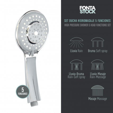 CONJUNTO DE DUCHA 5 POSICIONES...