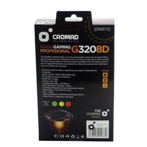 RATON GAMING G320 8D PROFESIONAL CROMAD - CR0817-5