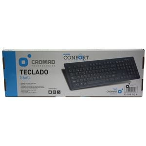 TECLADO CONFORT G660 GRIS CROMAD - CR0819-2 (4)