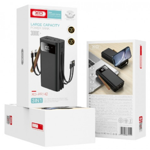 POWERBANK PR142 30000MAH | 4 ENTRADAS...