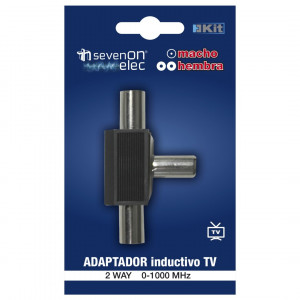 ADAPTADOR INDUCTIVO TV (1 MACHO/2...