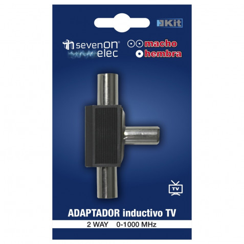 ADAPTADOR INDUCTIVO TV (2 MACHO/1...