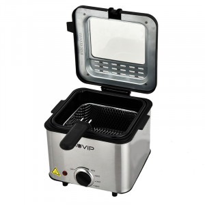 FREIDORA 1.5 LITROS INOXIDABLE 1000W...