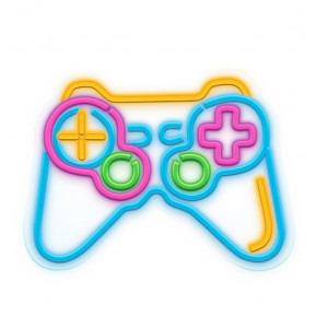 LAMPARA DECORATIVA NEON LED GAMEPAD...