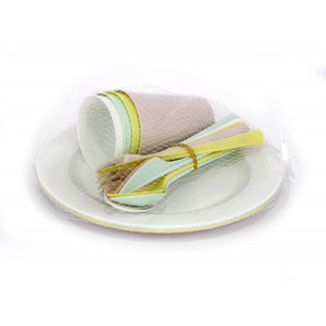 PACK CUBIERTOS PICNIC 20 PIEZAS DEM