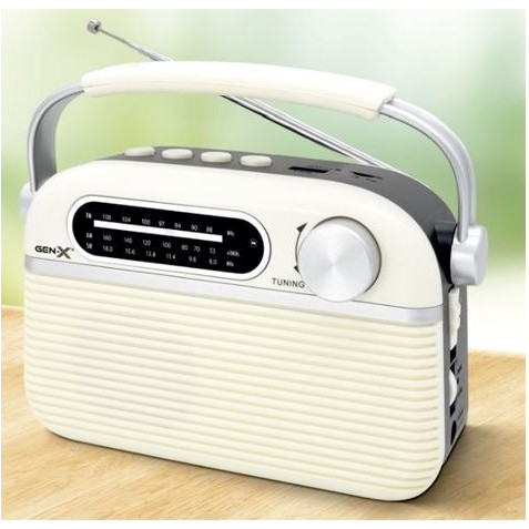 RADIO CLASICA RECARGABLE CON...