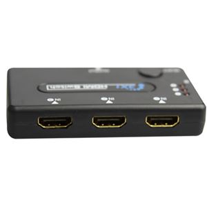 SWITCH HDMI 3 PUERTOS 1080P CON MANDO CROMAD - CR0398-1