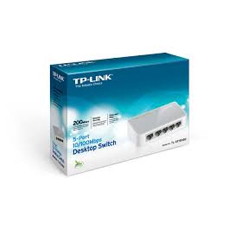 SWITCH TP-LINK 5 PUERTOS ESCRITORIO 10/100 (TL-SF1005D) - SF-1005D-1